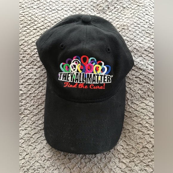 Bundle 3 for $10 black cotton cap with all ribbons They all matter. Find a cure. - Picture 1 of 4